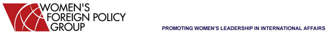 Women's Foreign Policy Group | eNewsletter